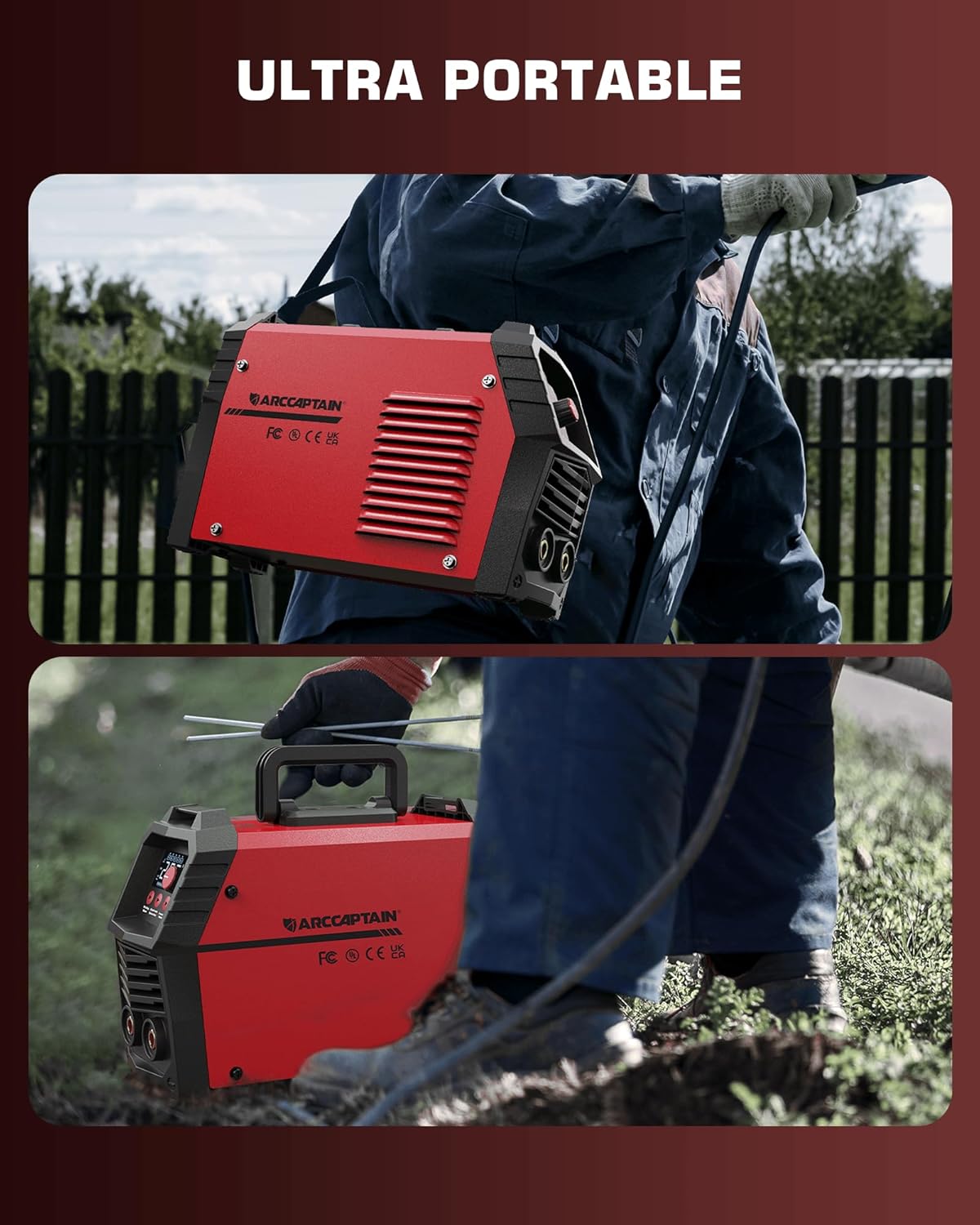 ARCCAPTAIN 200Amp Welding Machine DC Inverter