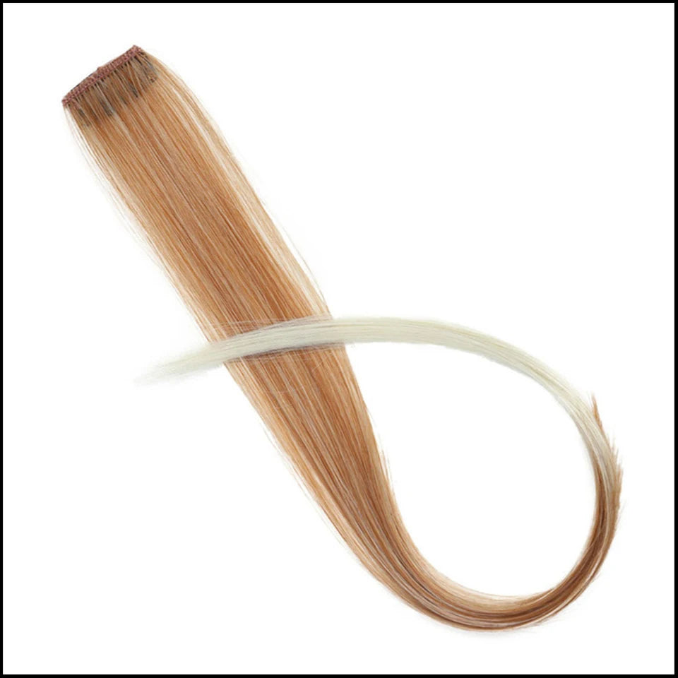Synthetic One Card Hair Extension Wig Hair