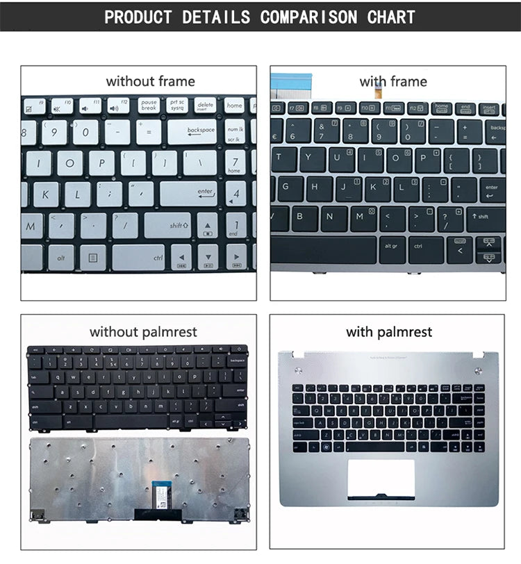 SP/LA Spanish Latin Backlit keyboard notebook