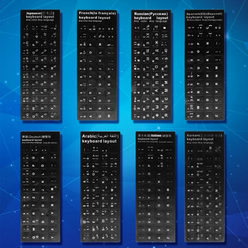 Durable Keyboard Language Sticker