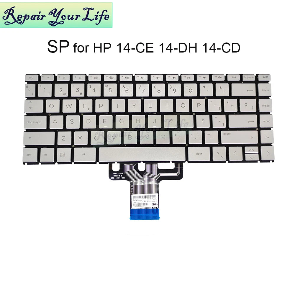 SP/LA Spanish Latin Backlit keyboard notebook