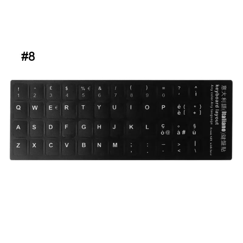 Durable Keyboard Language Sticker
