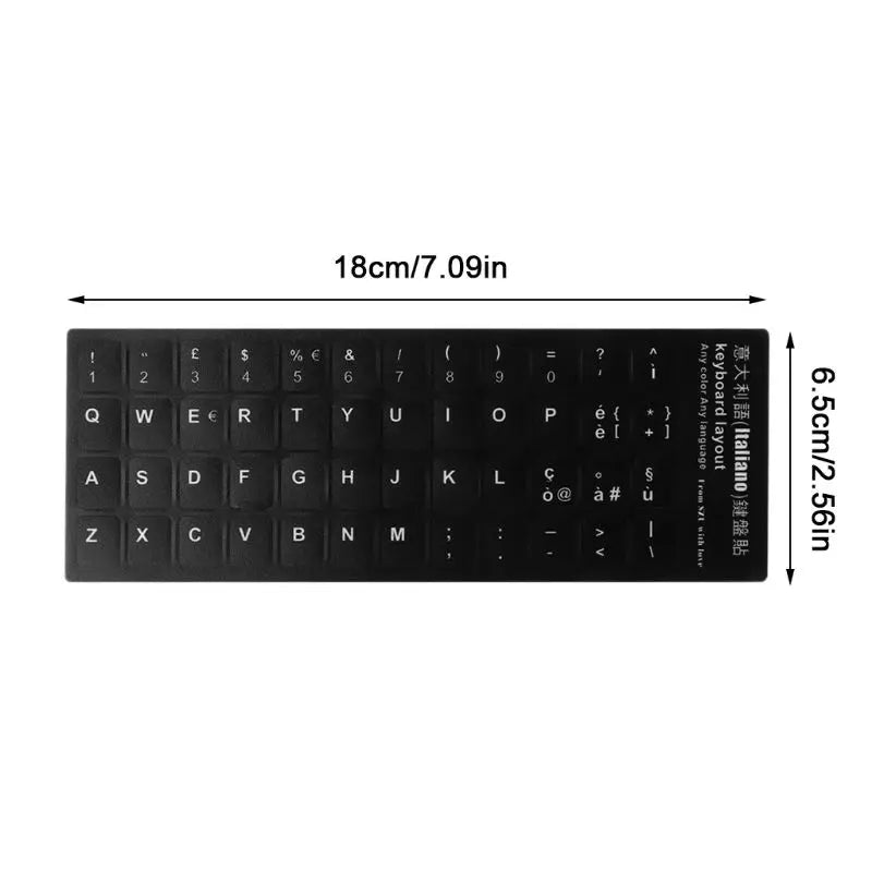 Durable Keyboard Language Sticker