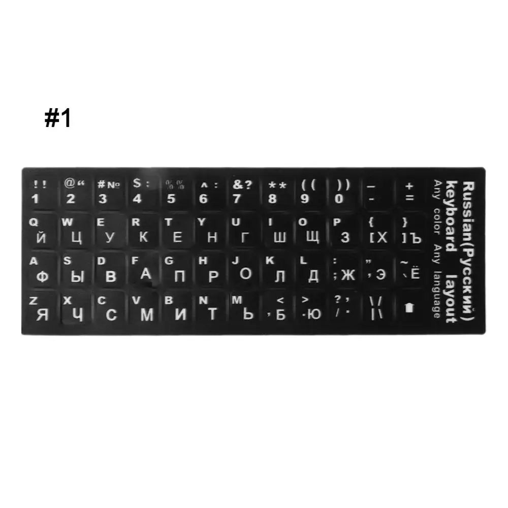 Durable Keyboard Language Sticker