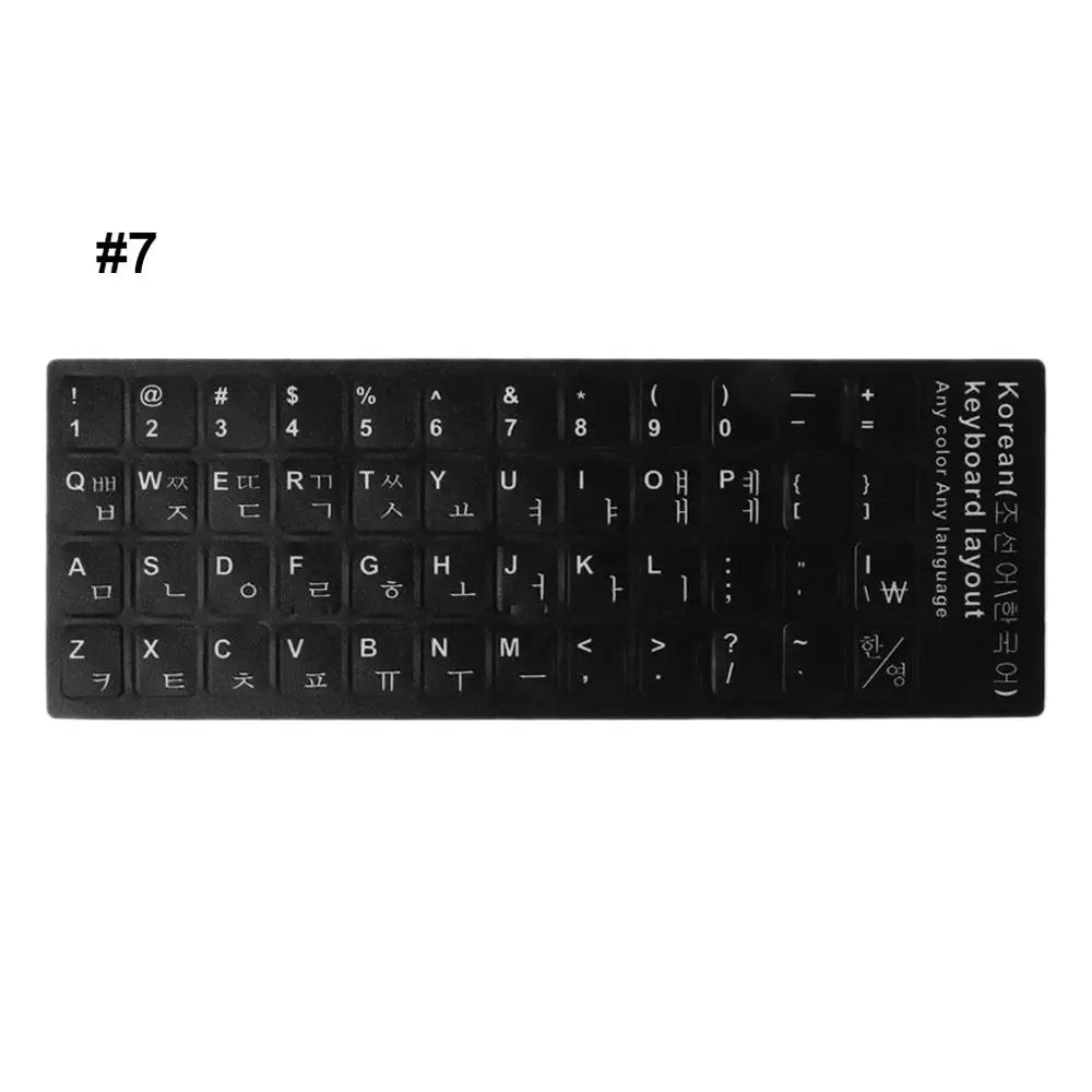 Durable Keyboard Language Sticker