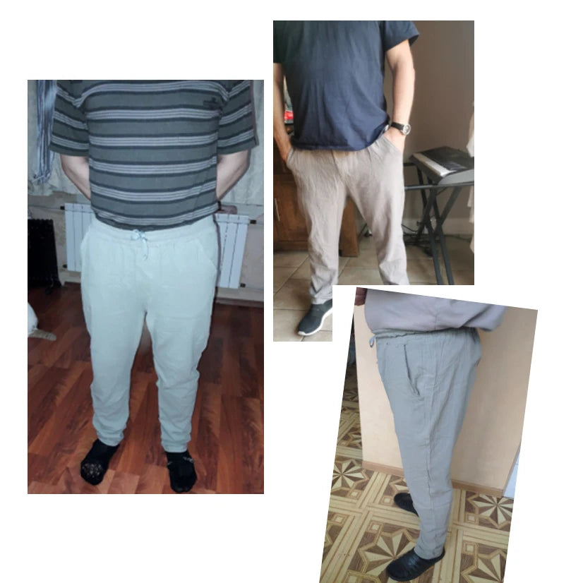 Men's Trousers Ultra-thin Breathable Male L
