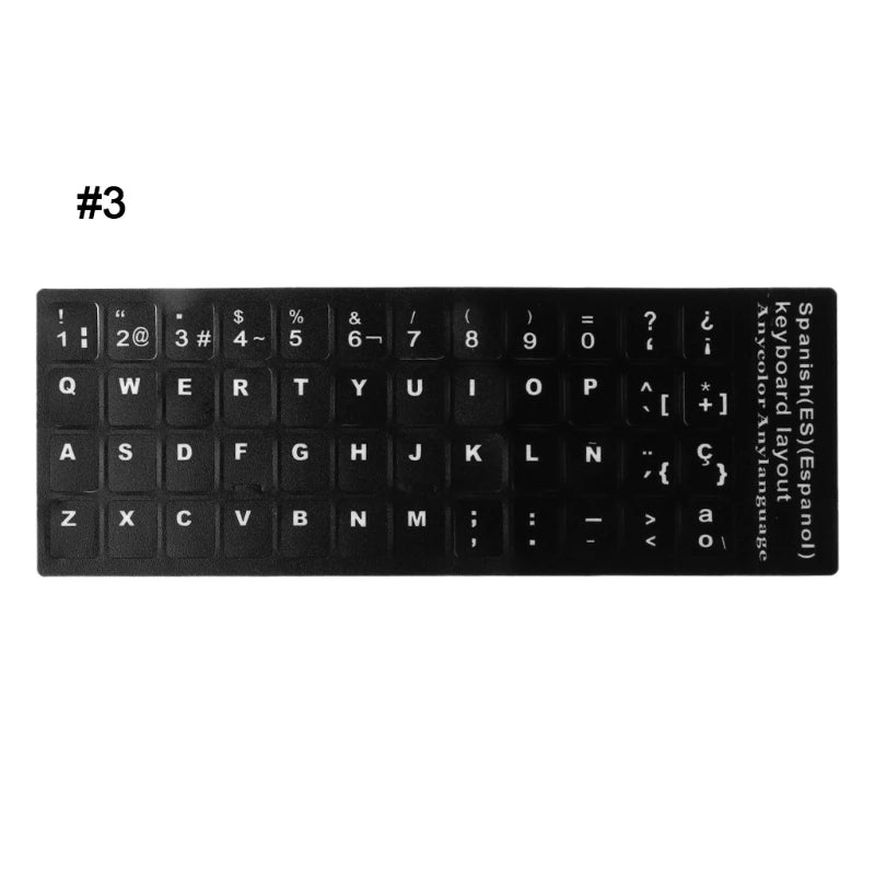 Durable Keyboard Language Sticker
