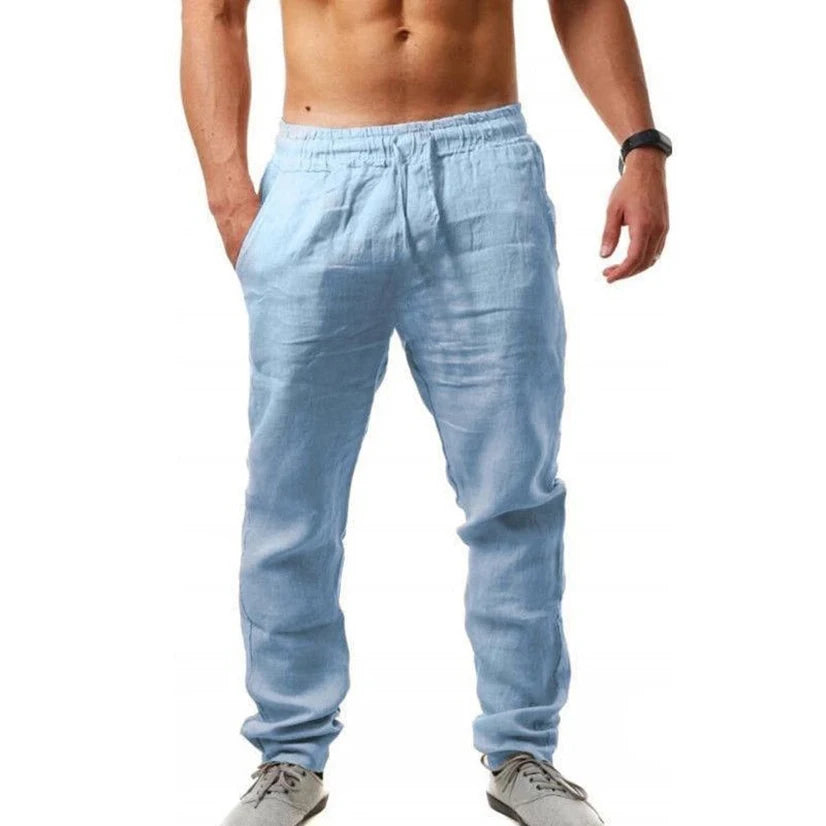 Men's Trousers Ultra-thin Breathable Male L