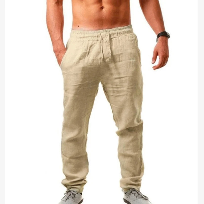 Men's Trousers Ultra-thin Breathable Male L