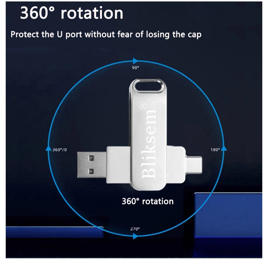 Bliksem TYPE-C Flash Drive OTG 32GB 64GB