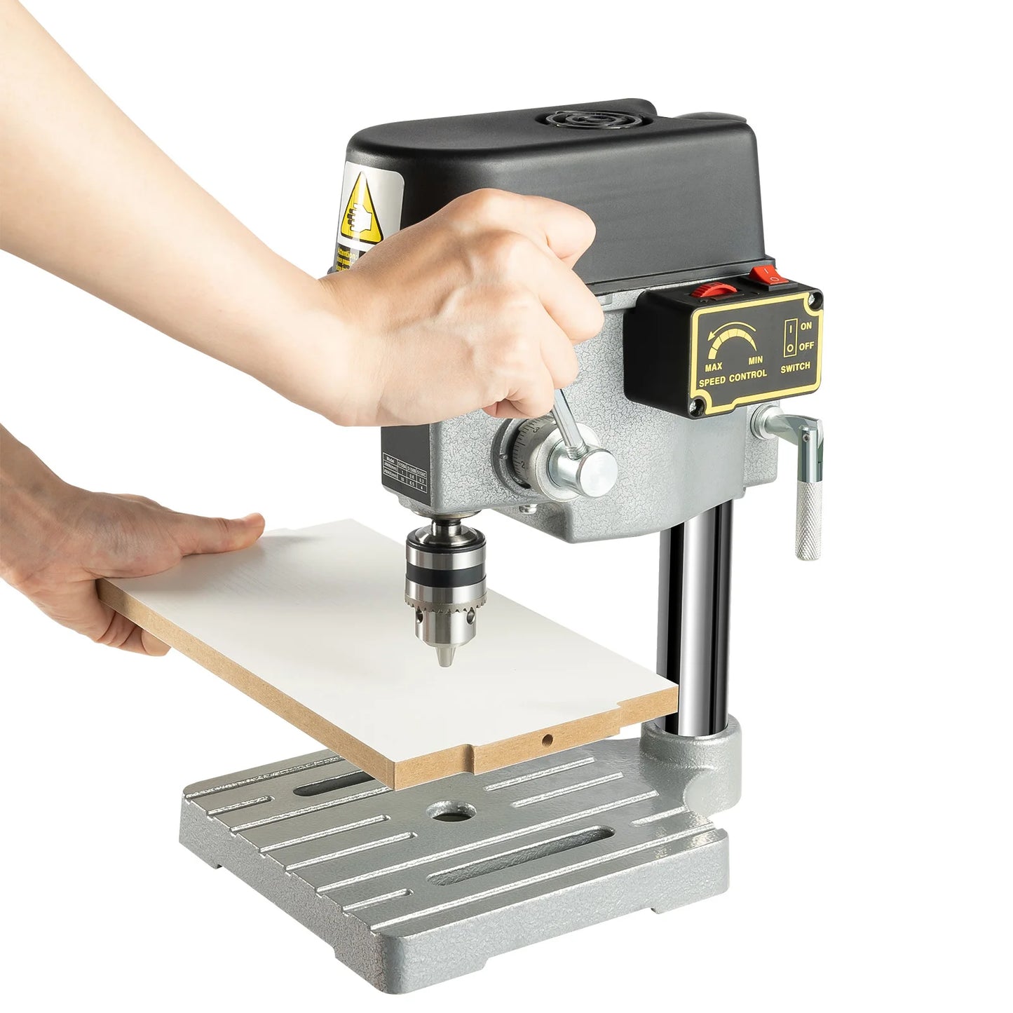 Mini Benchtop Drill Press 340W 110V Electric Wood Drilling Machine