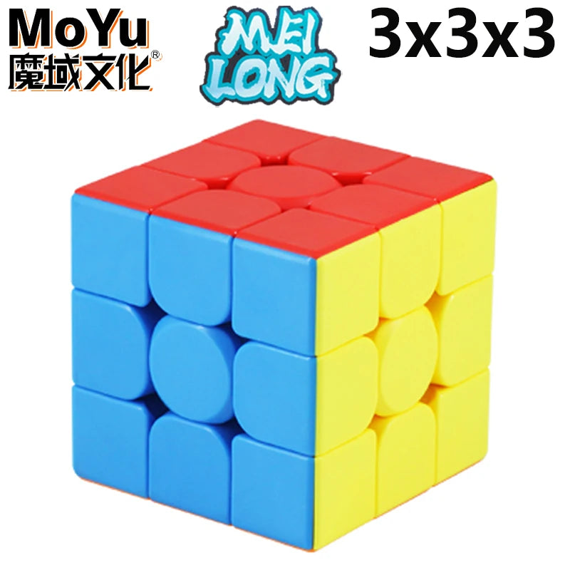 MoYu Meilong Mirror Magic Cube 3x3 2x2 Professional Special 3×3 Speed Puzzle