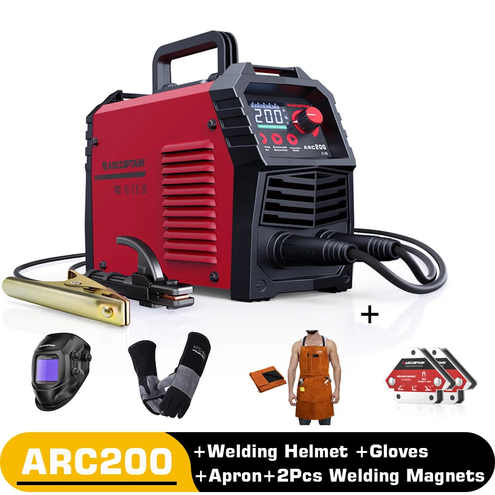 ARCCAPTAIN 200Amp Welding Machine DC Inverter