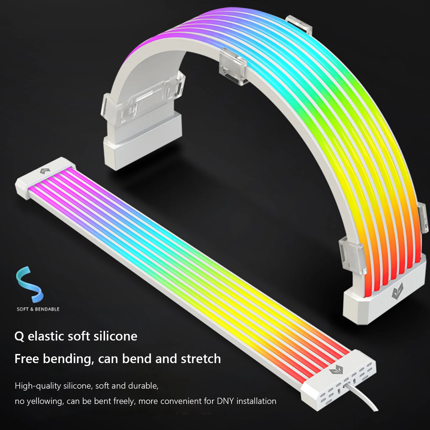COOLMOON AOSOR ARGB LED Light Strip for 24PIN Motherboard