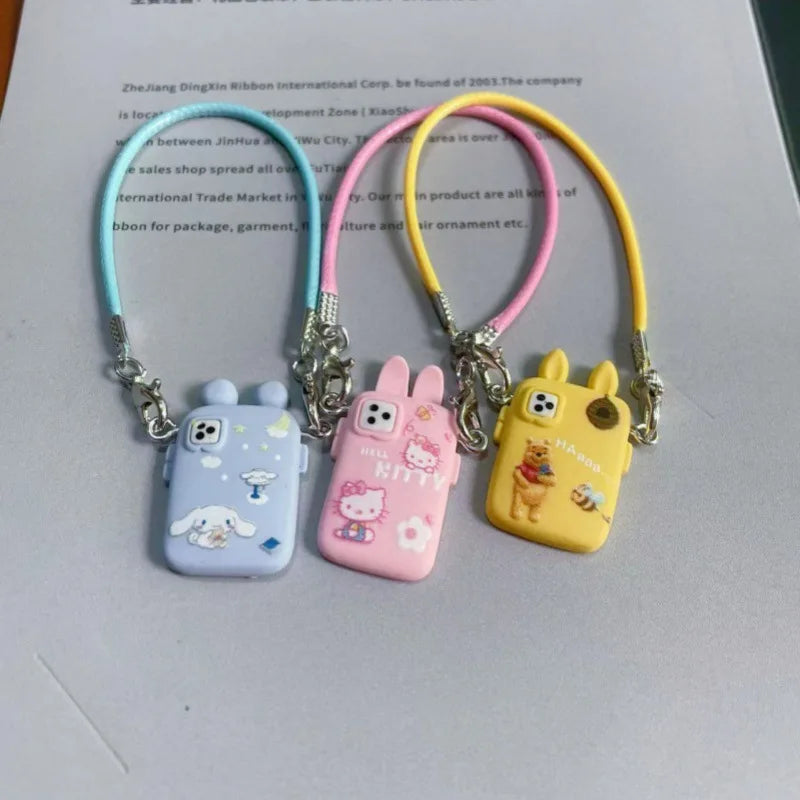 Mini Pendant Cartoon Cut Mobile Phone Ornament