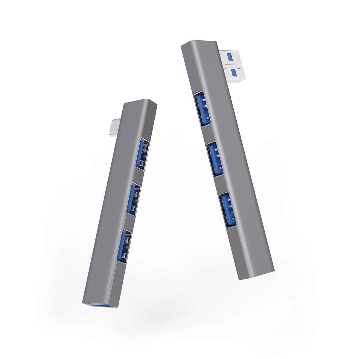 4 Port USB HUB 3.0 Type C 3.1 Multi USB Splitter