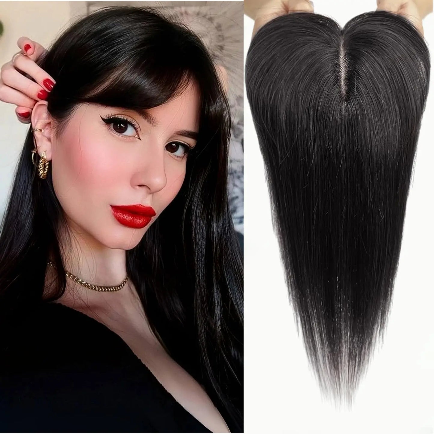 Straight Ombre Brown 100% Remy
