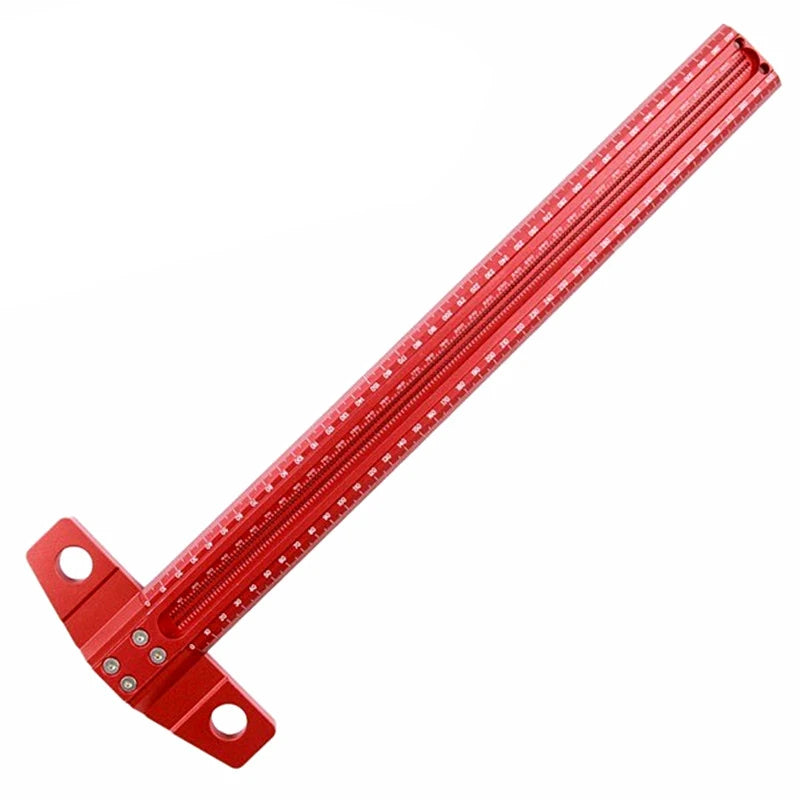 Precision Marking T-Ruler Aluminum Alloy Woodworking