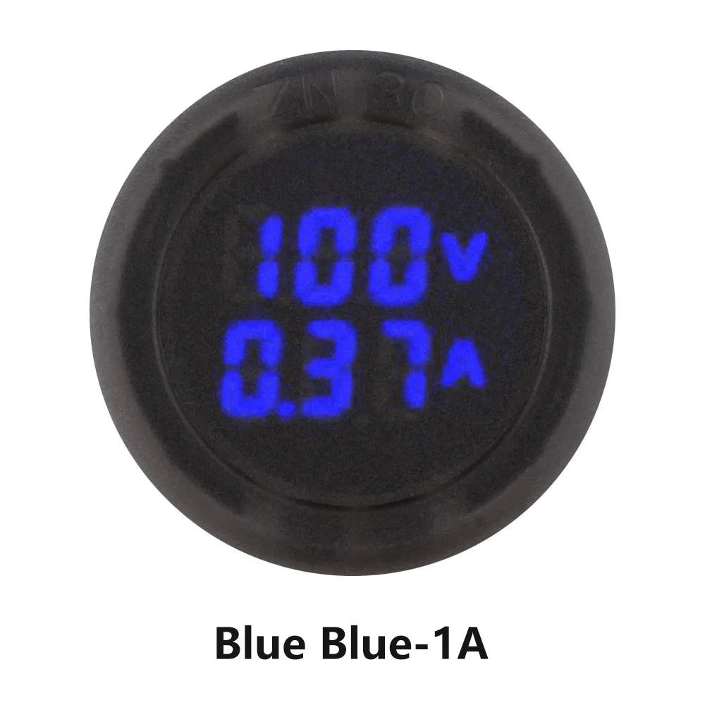 DC 5V ~ 100V LED Digital Display Voltmeter Ammeter