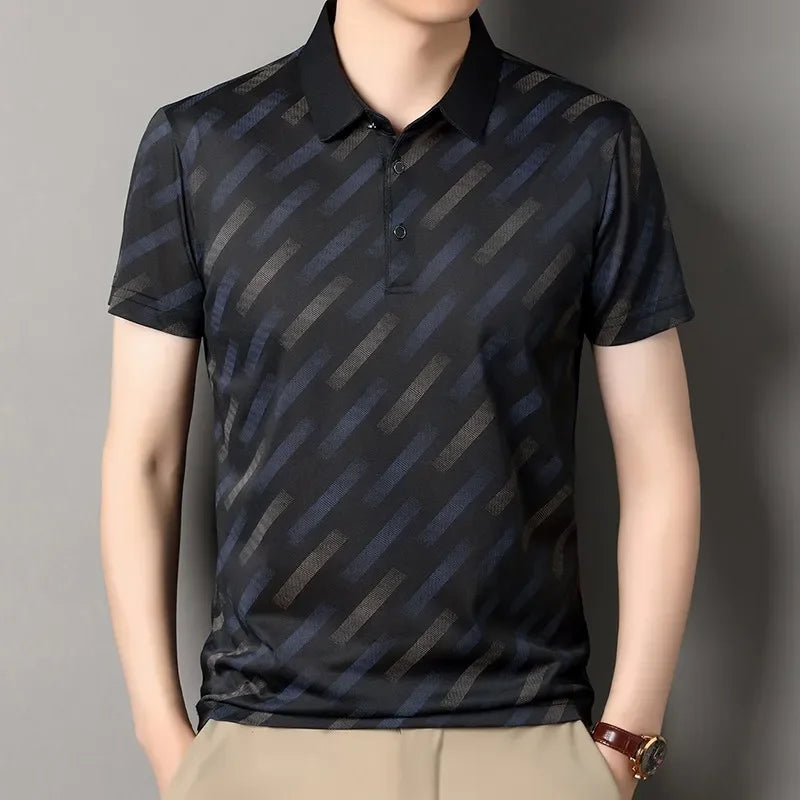 2025 New Men's Business Casual Short Sleeved