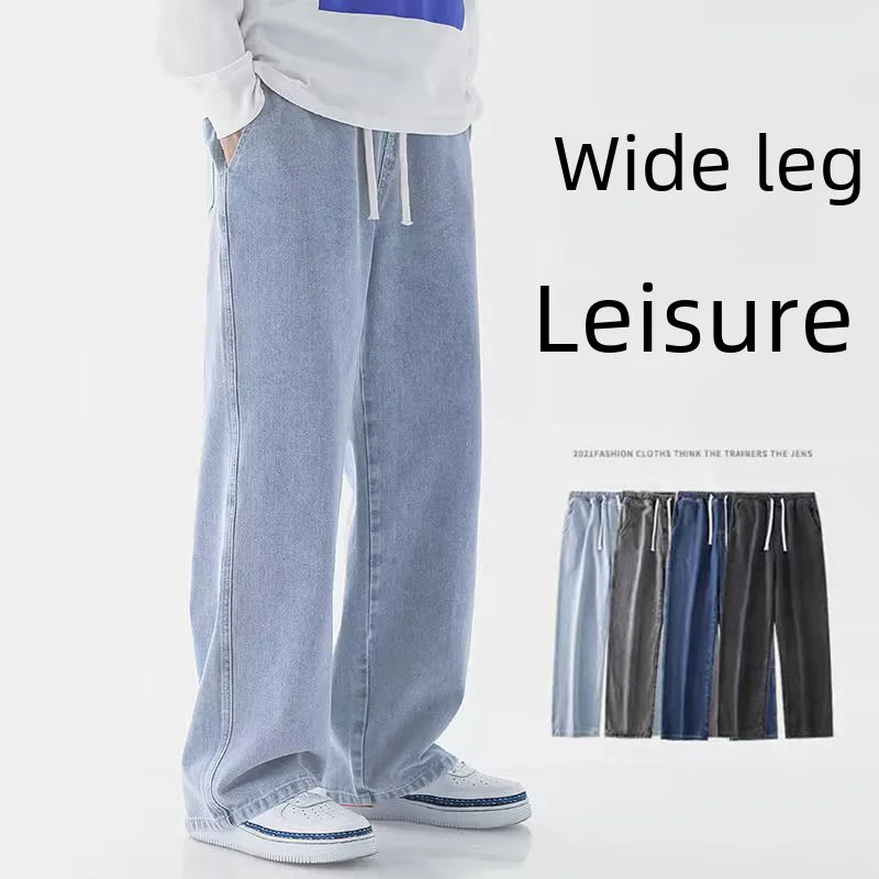 Spring Autumn New Men's Jeans Japanese Vintage