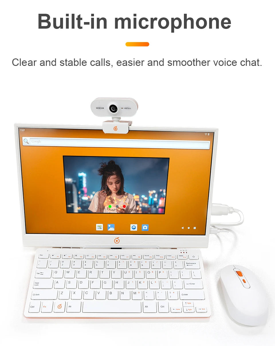 Orange Pi 1080P Mini HD Camera 360 Horizontal Rotation