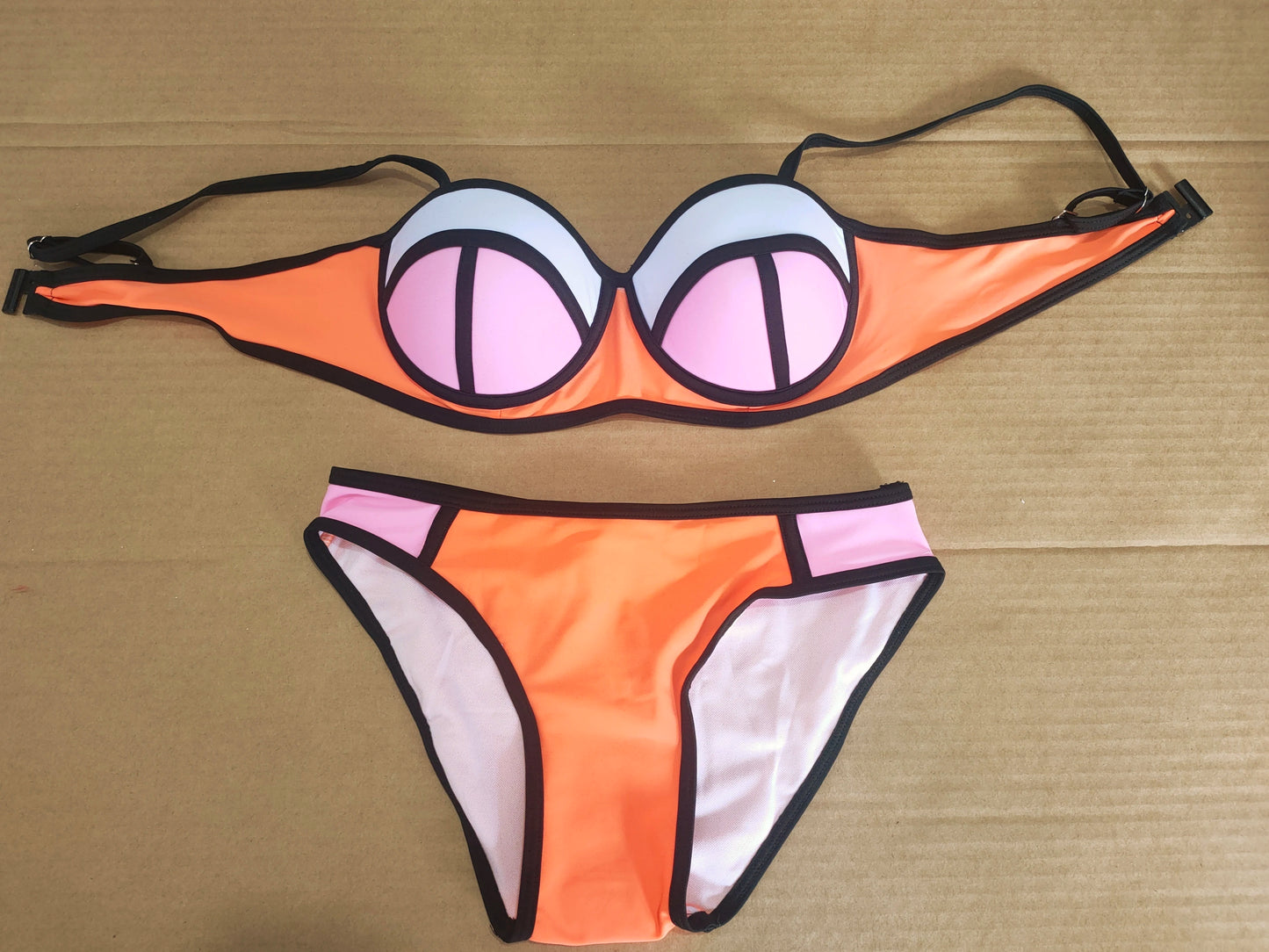 F4297 Women's swimsuit Multi Colour Neoprene