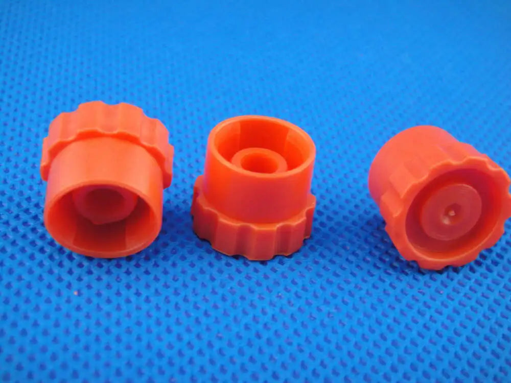 100pcs~25pcs Syringe Stop Tip Cap Luer Lock Syringe screw Precision