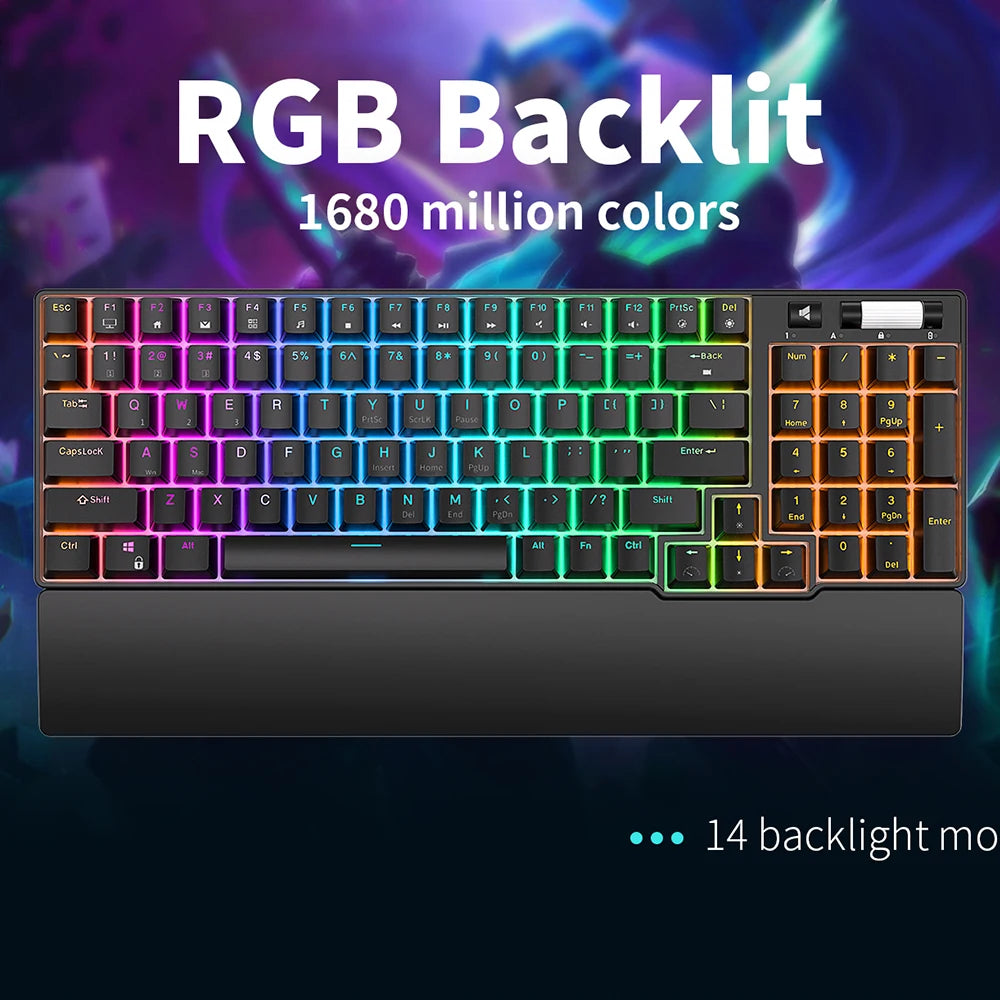 Wireless Bluetooth Mechanical Keyboard