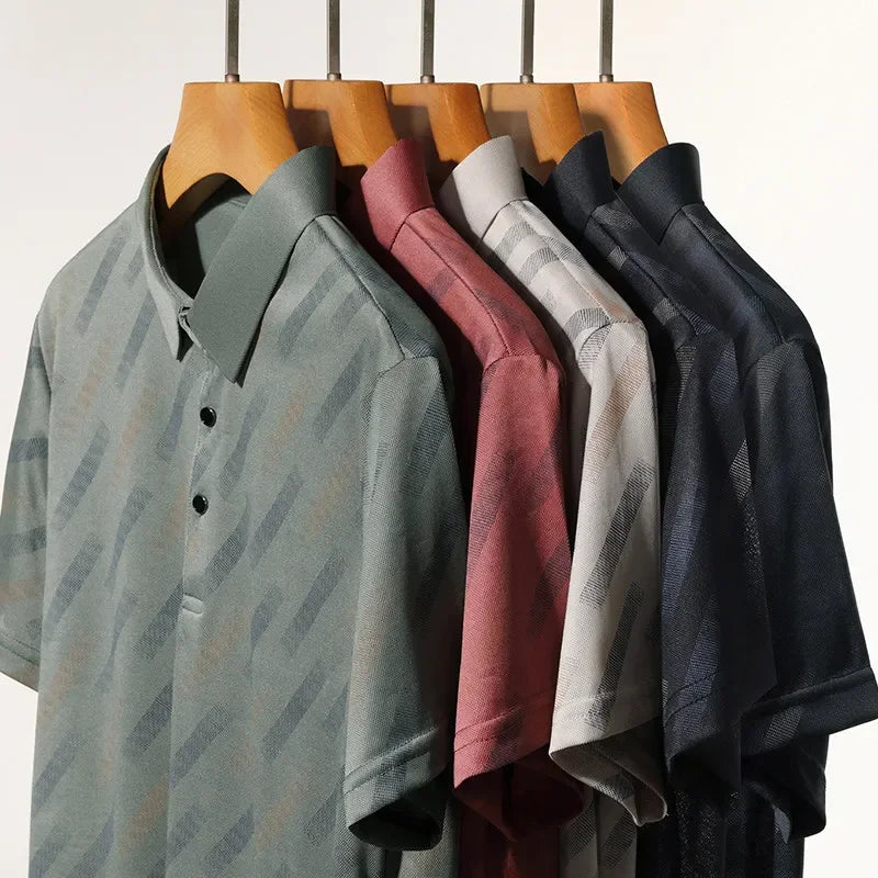 2025 New Men's Business Casual Short Sleeved