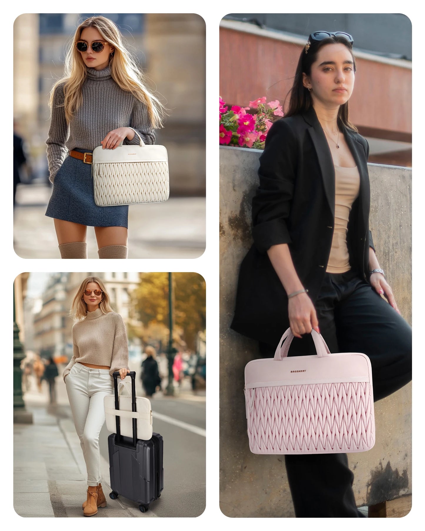 BAGSMART Women Laptop Case
