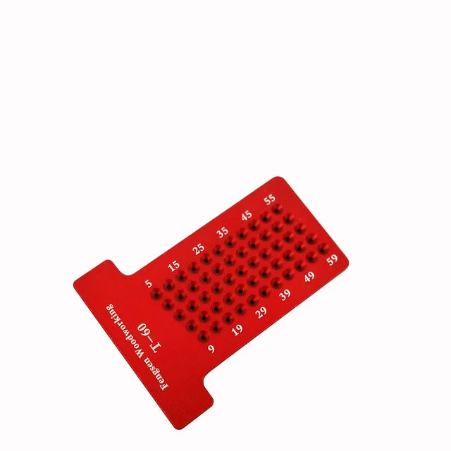 Precision Marking T-Ruler Aluminum Alloy Woodworking