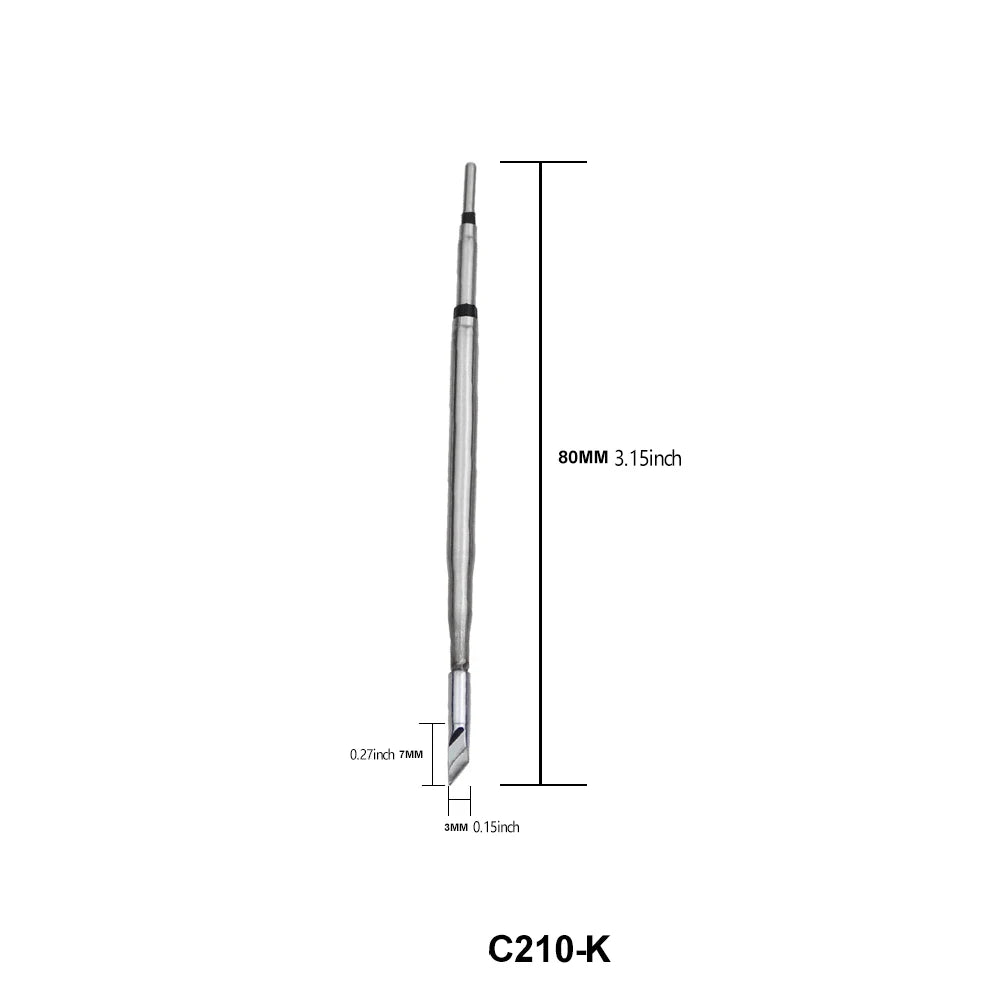 QUICKO C210 Series Integrated Soldering Iron Tips