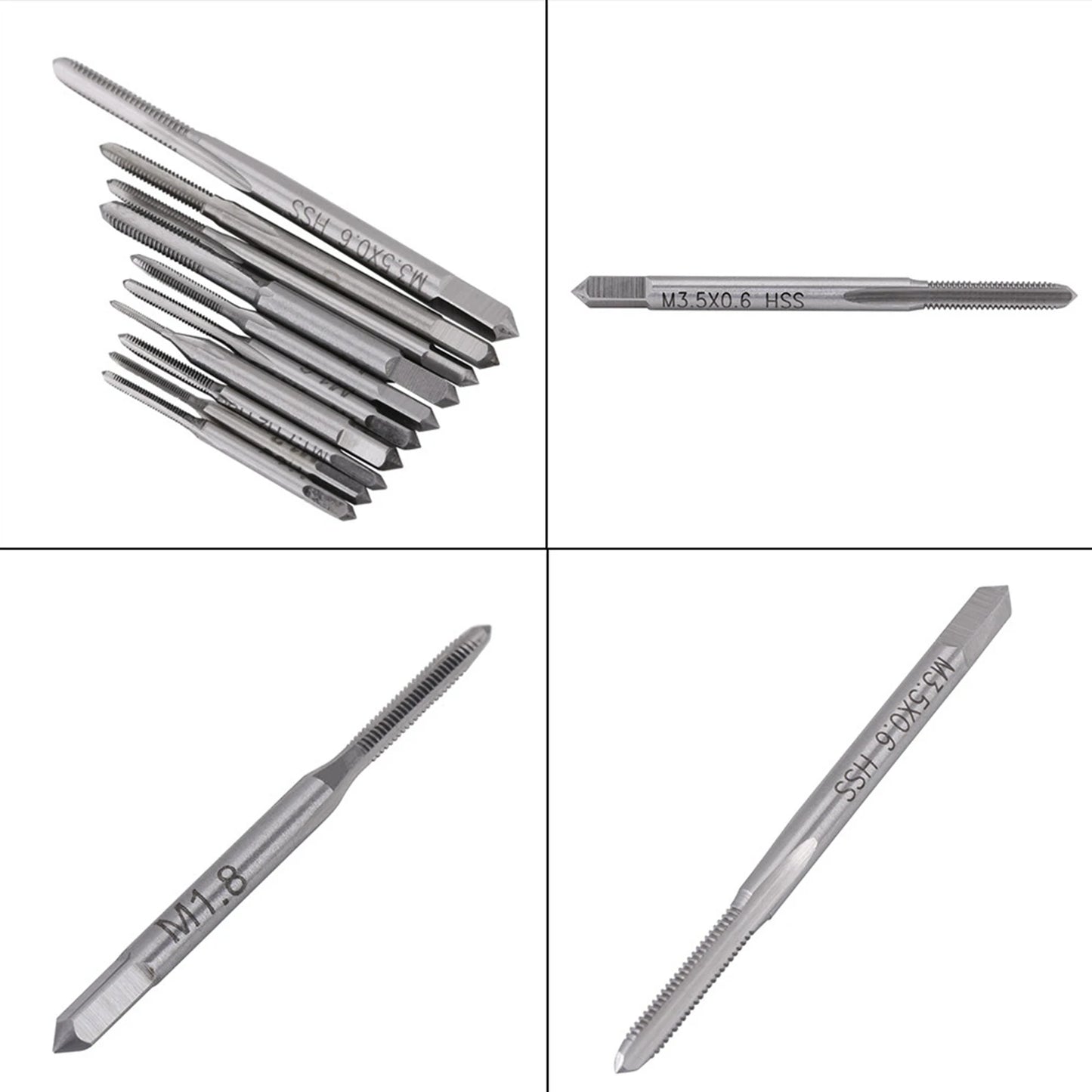 10pcs Mini M1 to M3.5 Machine Hand Tap