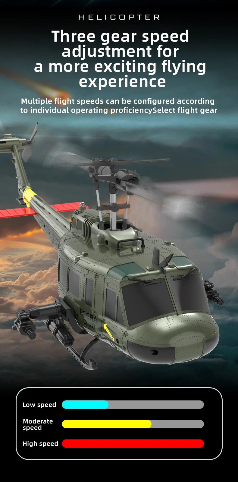 Helicopter 2.4G 6-Aixs Gyroscope 6CH Altitude