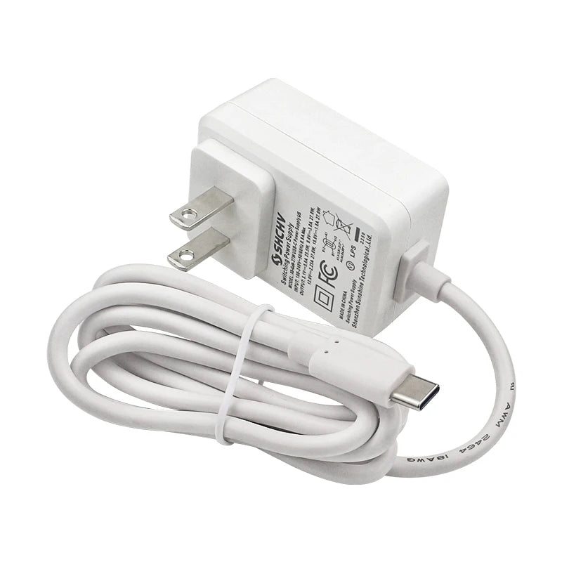 Raspberry Pi 5 5.1V 5A Power Supply PD 27W USB Type C