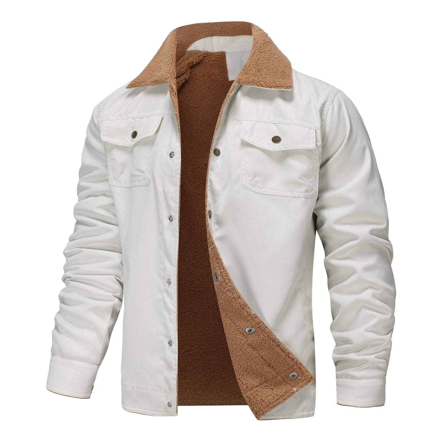 2025 New Men's Winter Casual Fleece Jacket