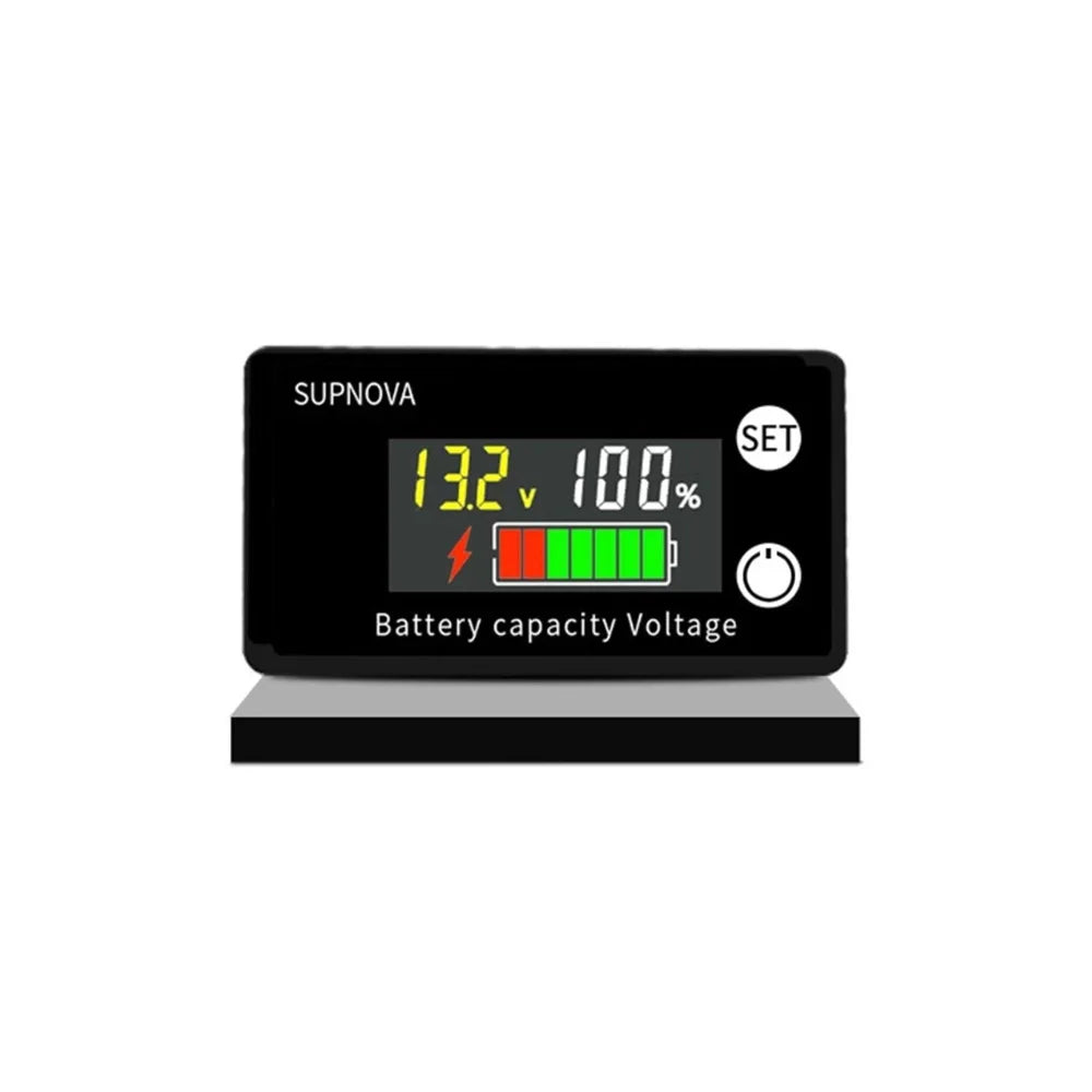 Battery Capacity Indicator DC 8V-100V Lead Acid Lithium