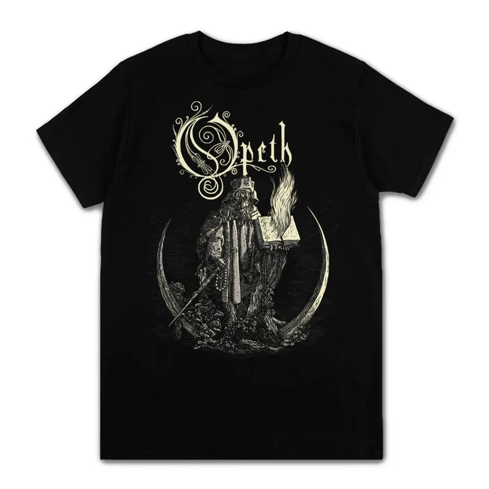 2024 Summer Vintage Death Metal Band Printed T-shirt