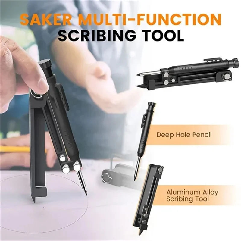 Multi-function Scribing Tool Aluminum Alloy Scribe Tool