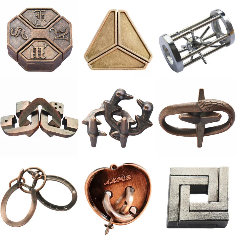 Brain Teaser Puzzle 3D Unlock Decompression Toys
