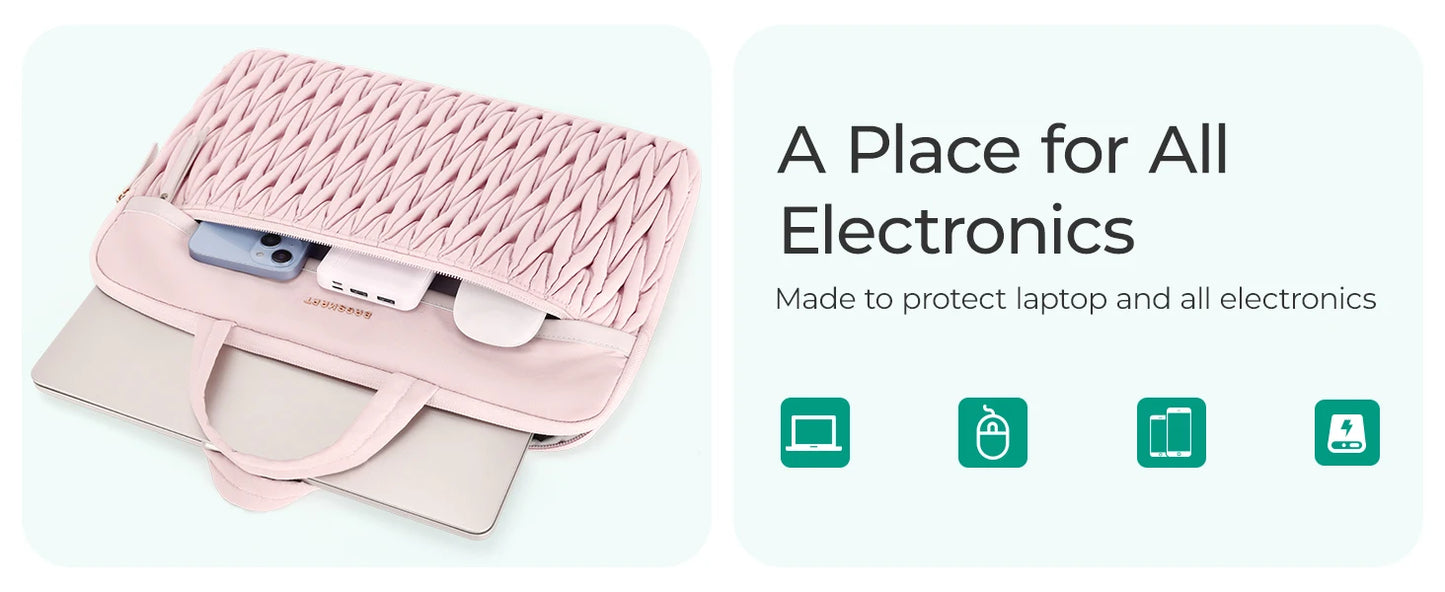 BAGSMART Women Laptop Case