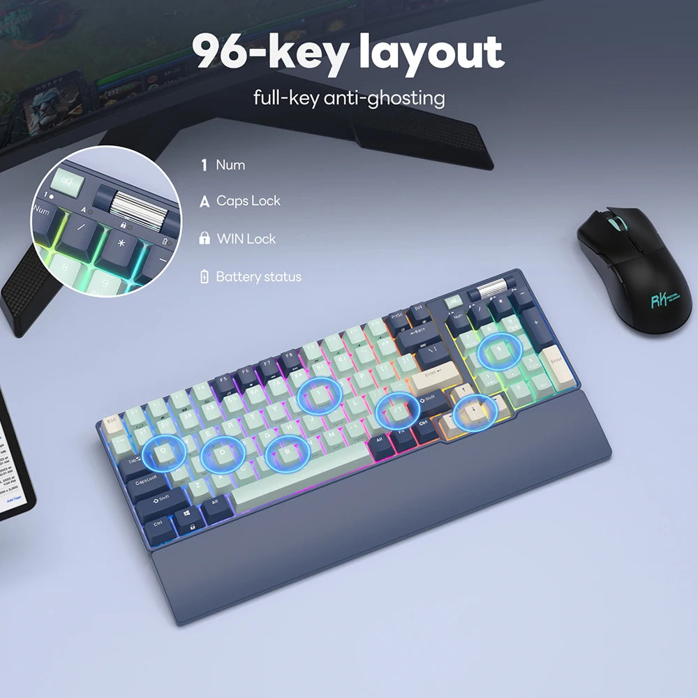 Wireless Bluetooth Mechanical Keyboard