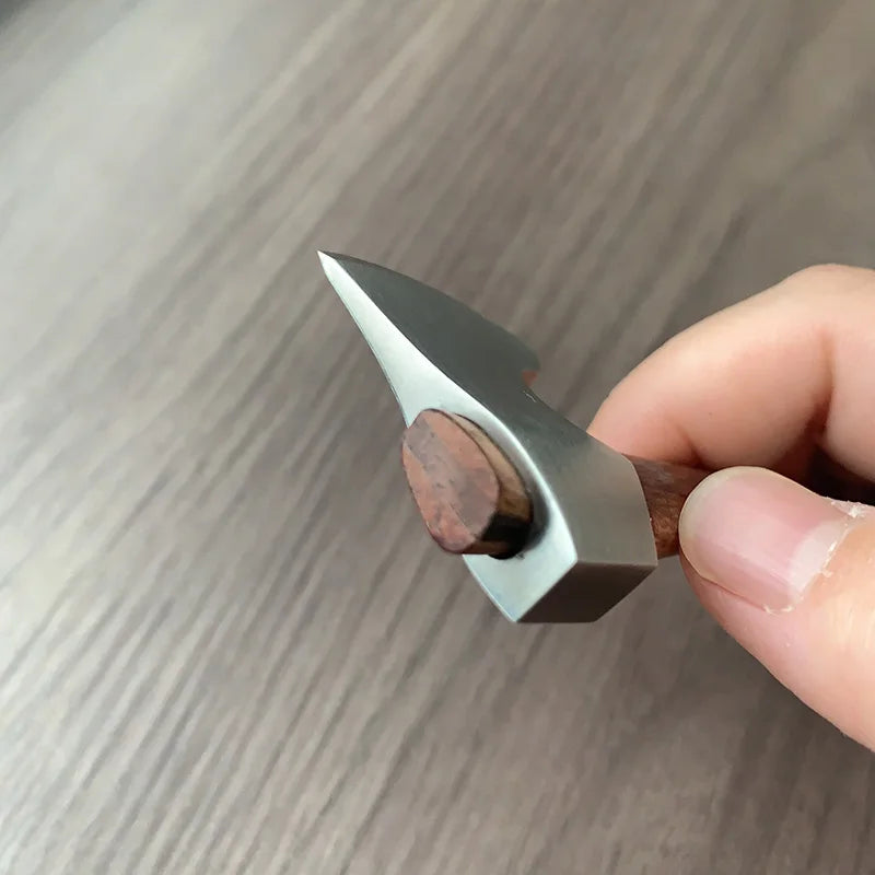 Stainless Steel Mini Mountain Axe Wood Handle Outdoor