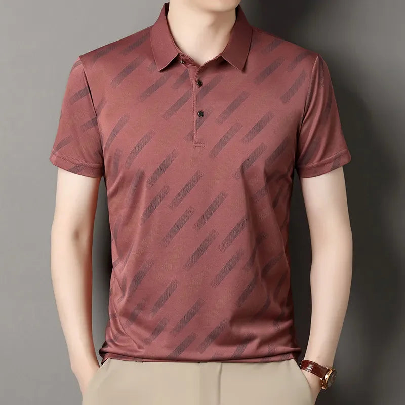 2025 New Men's Business Casual Short Sleeved