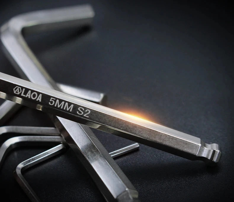 LAOA Mini 7-piece allen wrench hexagonal hexagonal screwdriver