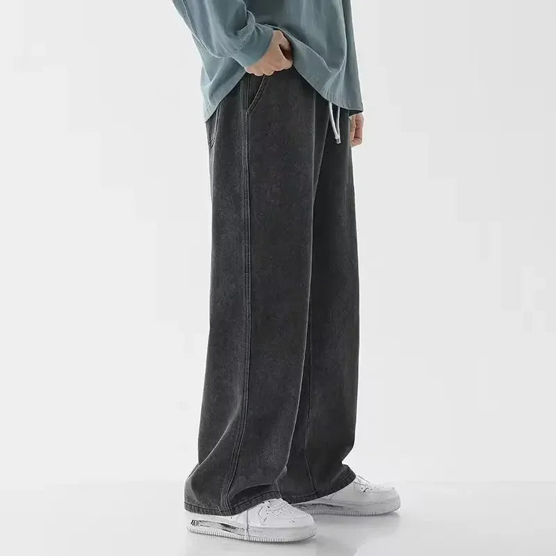 Spring Autumn New Men's Jeans Japanese Vintage
