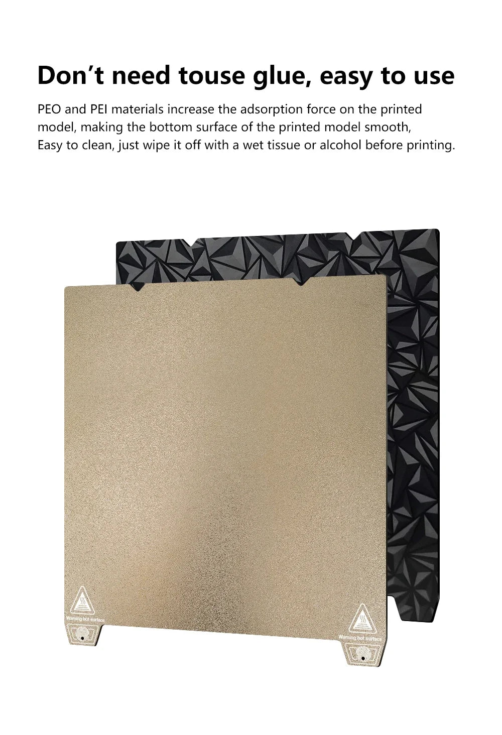 high quality spring plate 3D Printer Hot Bed