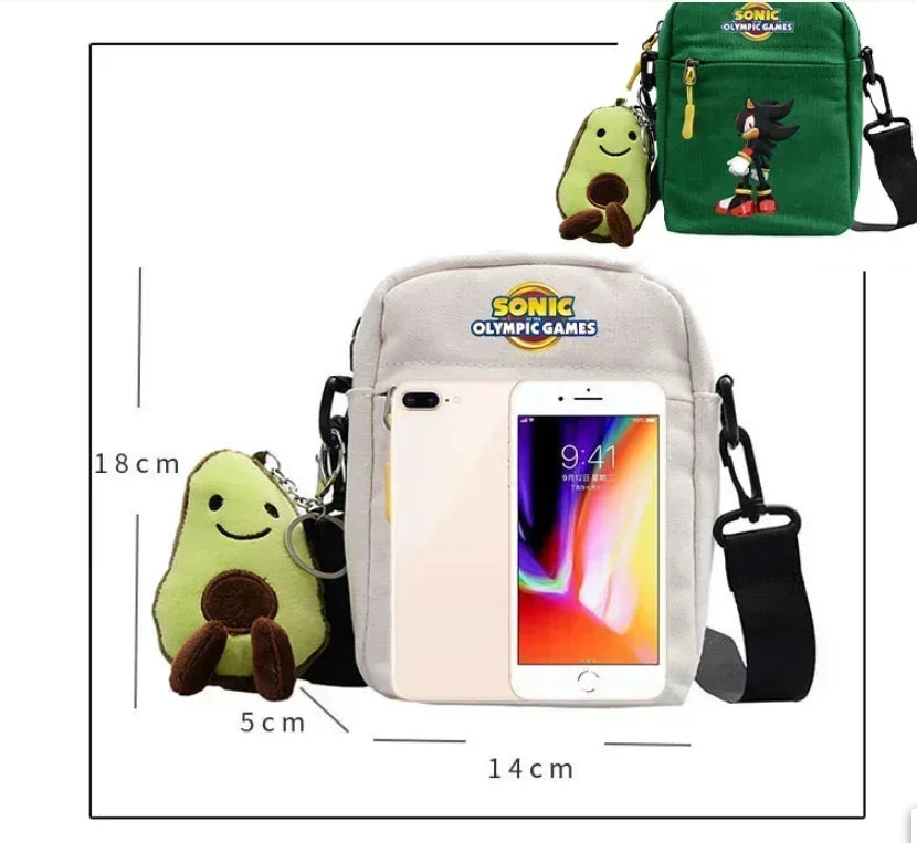 HOT Sonic Canvas Shoulder Bag