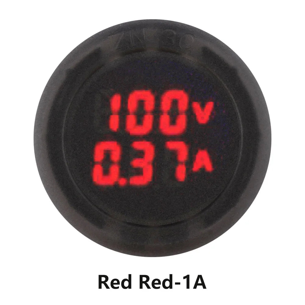 DC 5V ~ 100V LED Digital Display Voltmeter Ammeter
